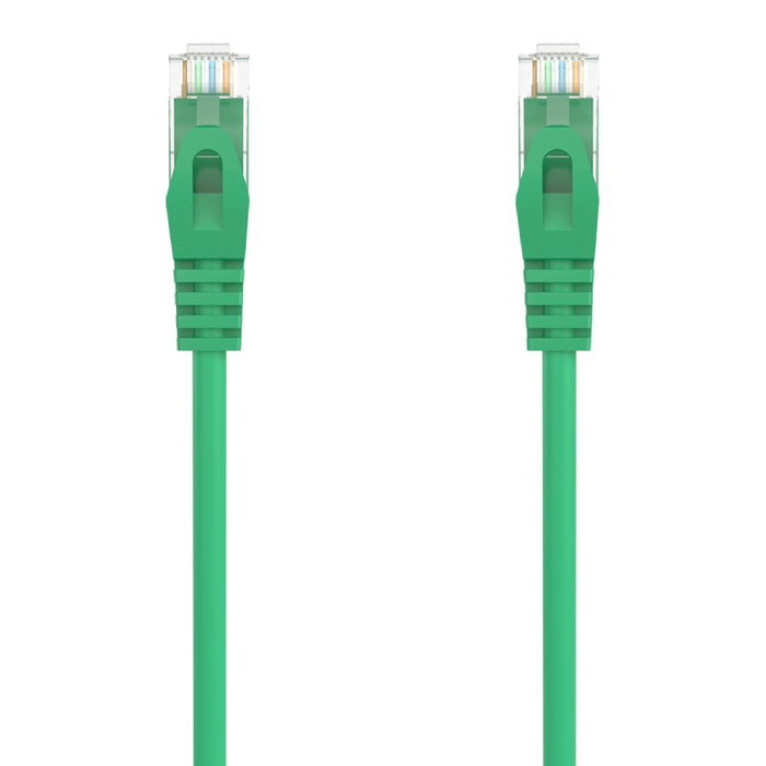 Aisens Cable de Red Latiguillo RJ45 LSZH Cat.6A 500 MHz UTP AWG24, Verde, 1.5m